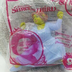 Shrek The Third McDonalds Happy Meal Toy - 2007 PRINCESS FIONA #9 NIP Dreamworks